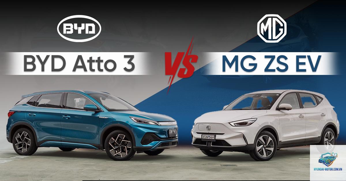 So sánh BYD Atto 3 và MG ZS EV - Hình 1