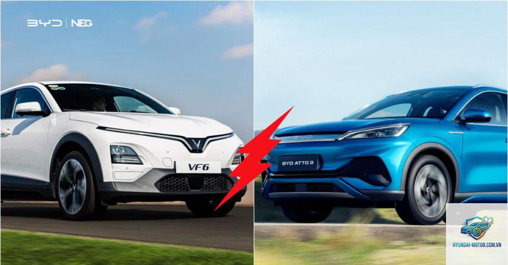 So sánh BYD Atto 3 và VinFast VF 6 - Hình 1