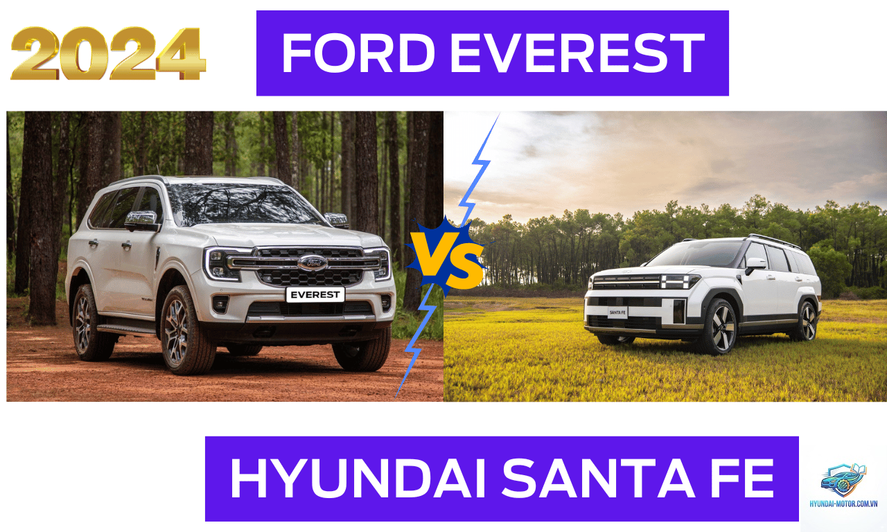 So sánh Ford Everest và Hyundai Santa Fe - Hình 4