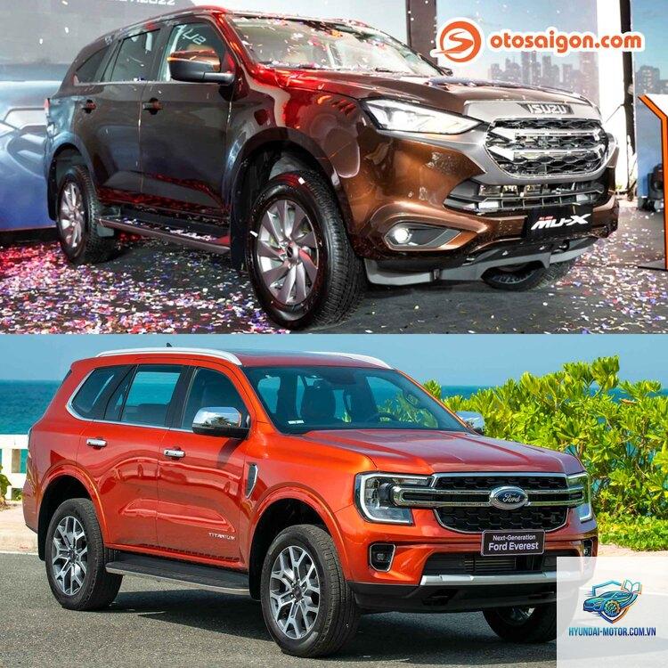 So sánh Ford Everest và Isuzu mu-X - Hình 4