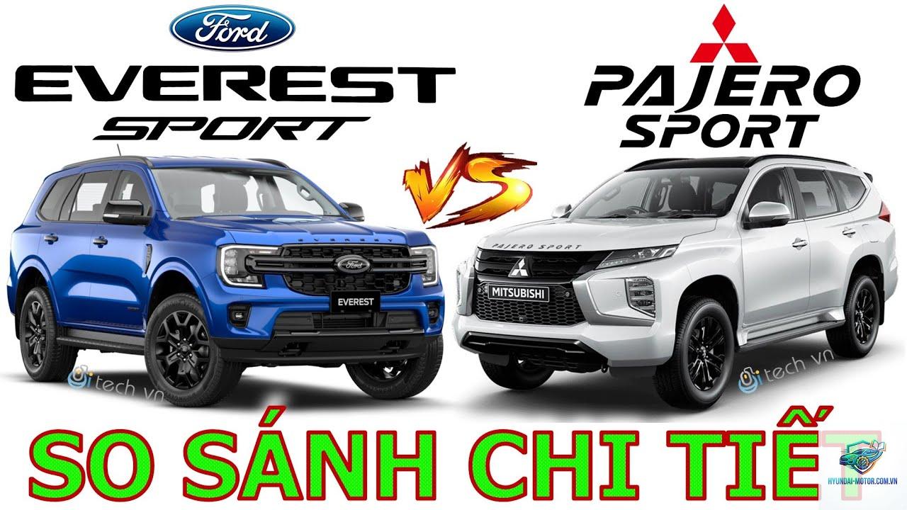 So sánh Ford Everest và Mitsubishi Pajero Sport - Hình 2