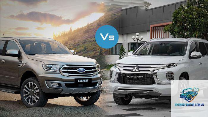 So sánh Ford Everest và Mitsubishi Pajero Sport - Hình 3
