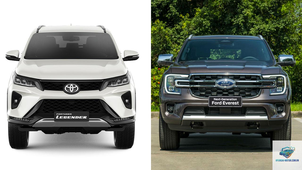 So sánh Ford Everest và Toyota Fortuner - Hình 5