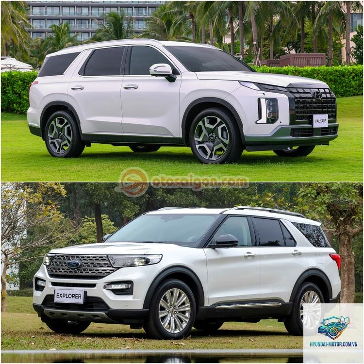 So sánh Ford Explorer và Hyundai Palisade - Hình 3