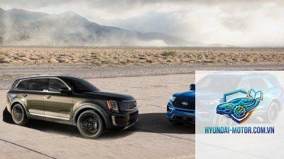So sánh Ford Explorer và Kia Telluride