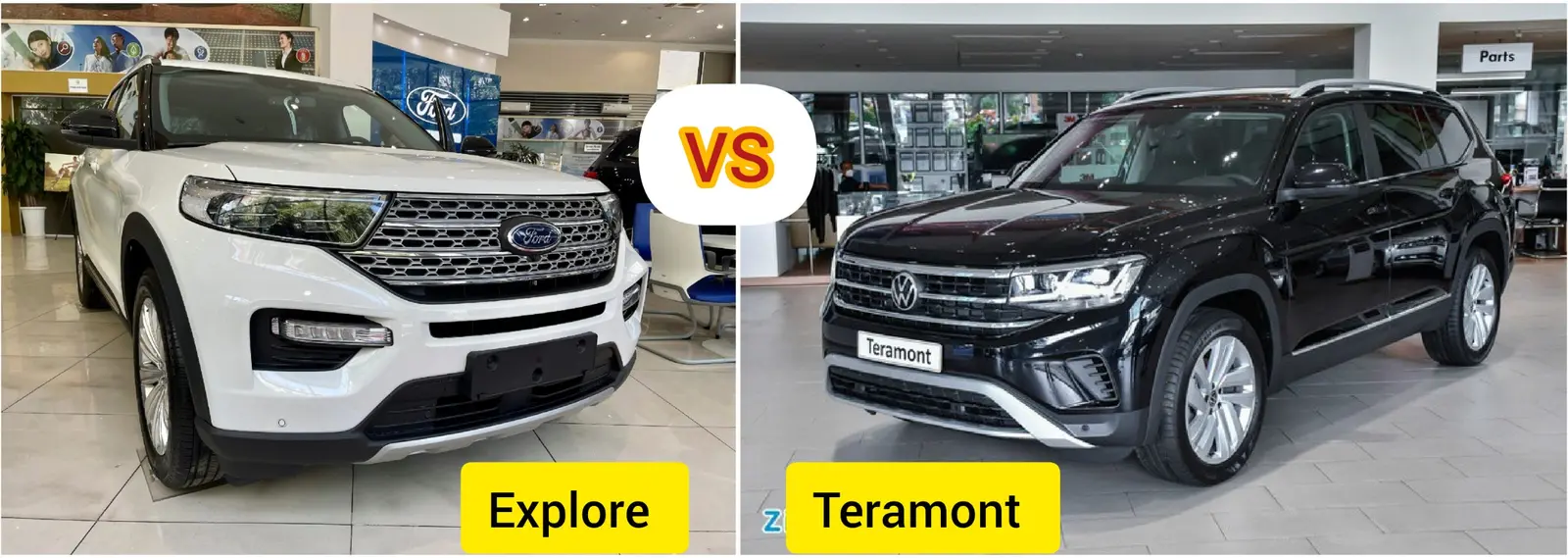 So sánh Ford Explorer và Volkswagen Teramont - Hình 2