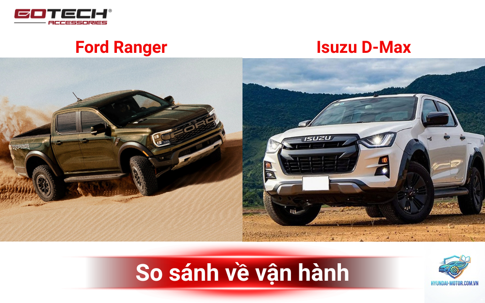 So sánh Ford Ranger và Isuzu D-Max - Hình 5