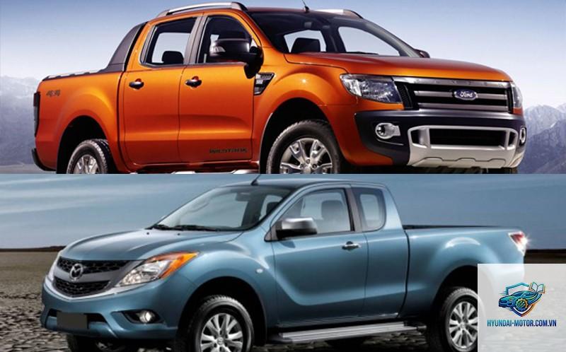 So sánh Ford Ranger và Mazda BT-50 - Hình 5