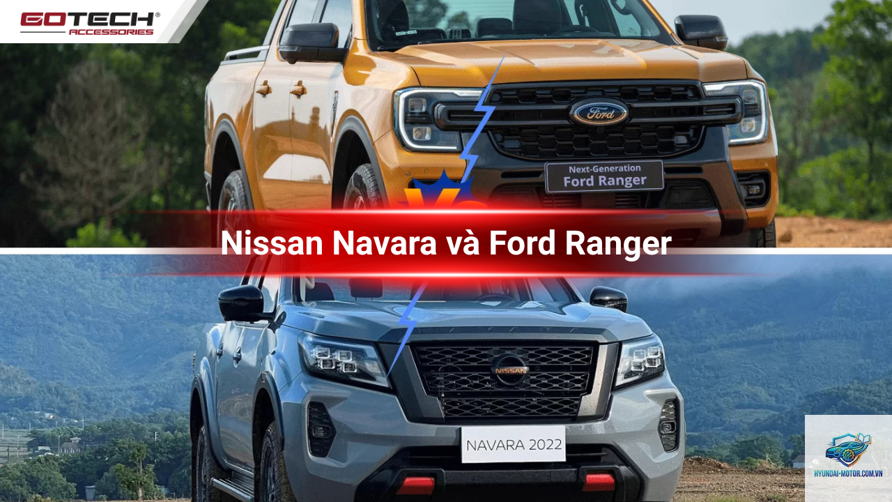 So sánh Ford Ranger và Nissan Navara - Hình 2
