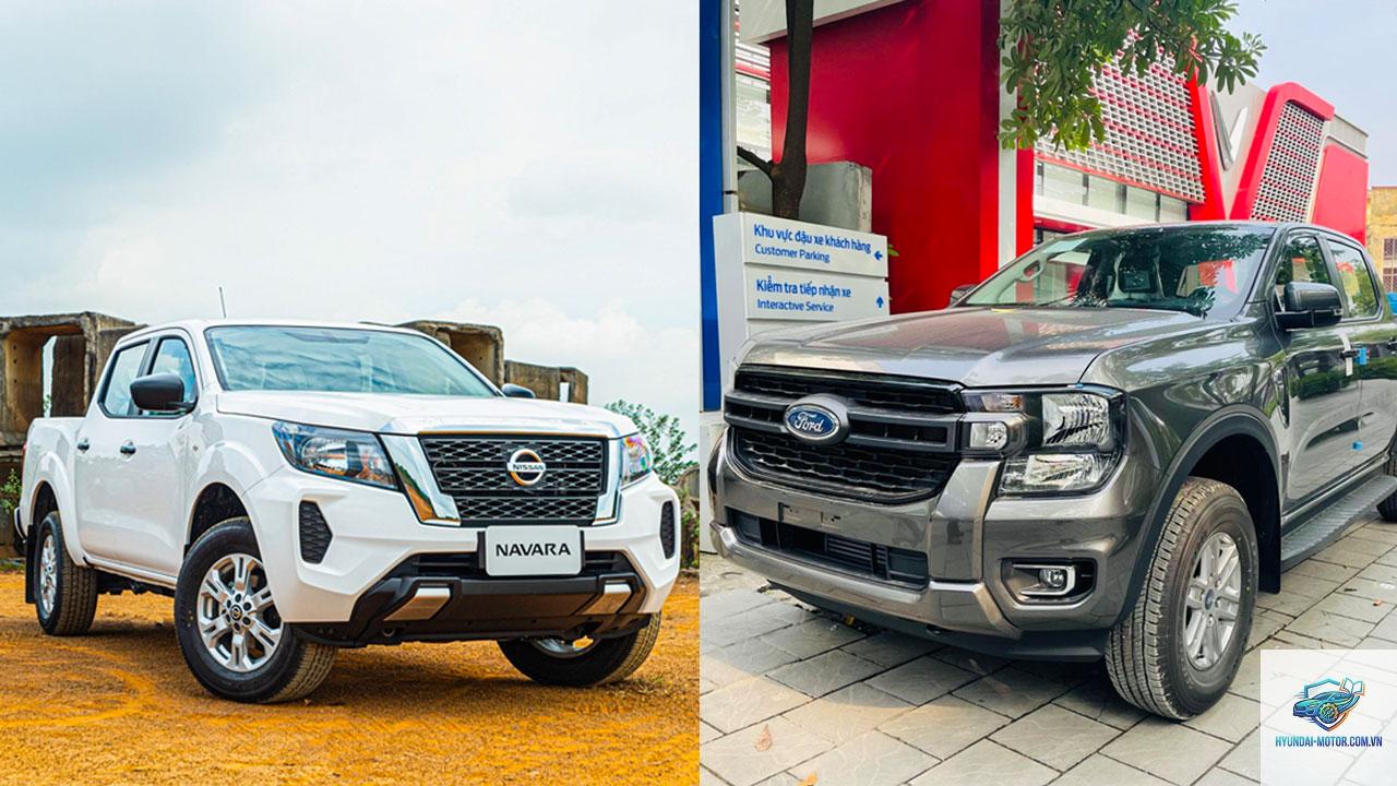 So sánh Ford Ranger và Nissan Navara - Hình 1