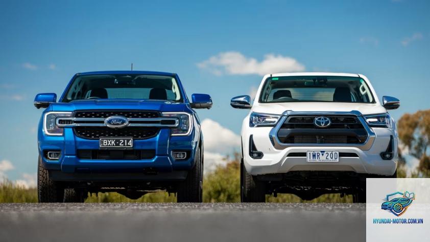 So sánh Ford Ranger và Toyota Hilux - Hình 3