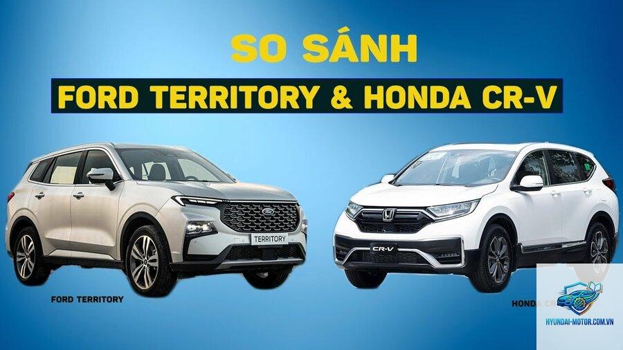 So sánh Ford Territory và Honda CR-V - Hình 2