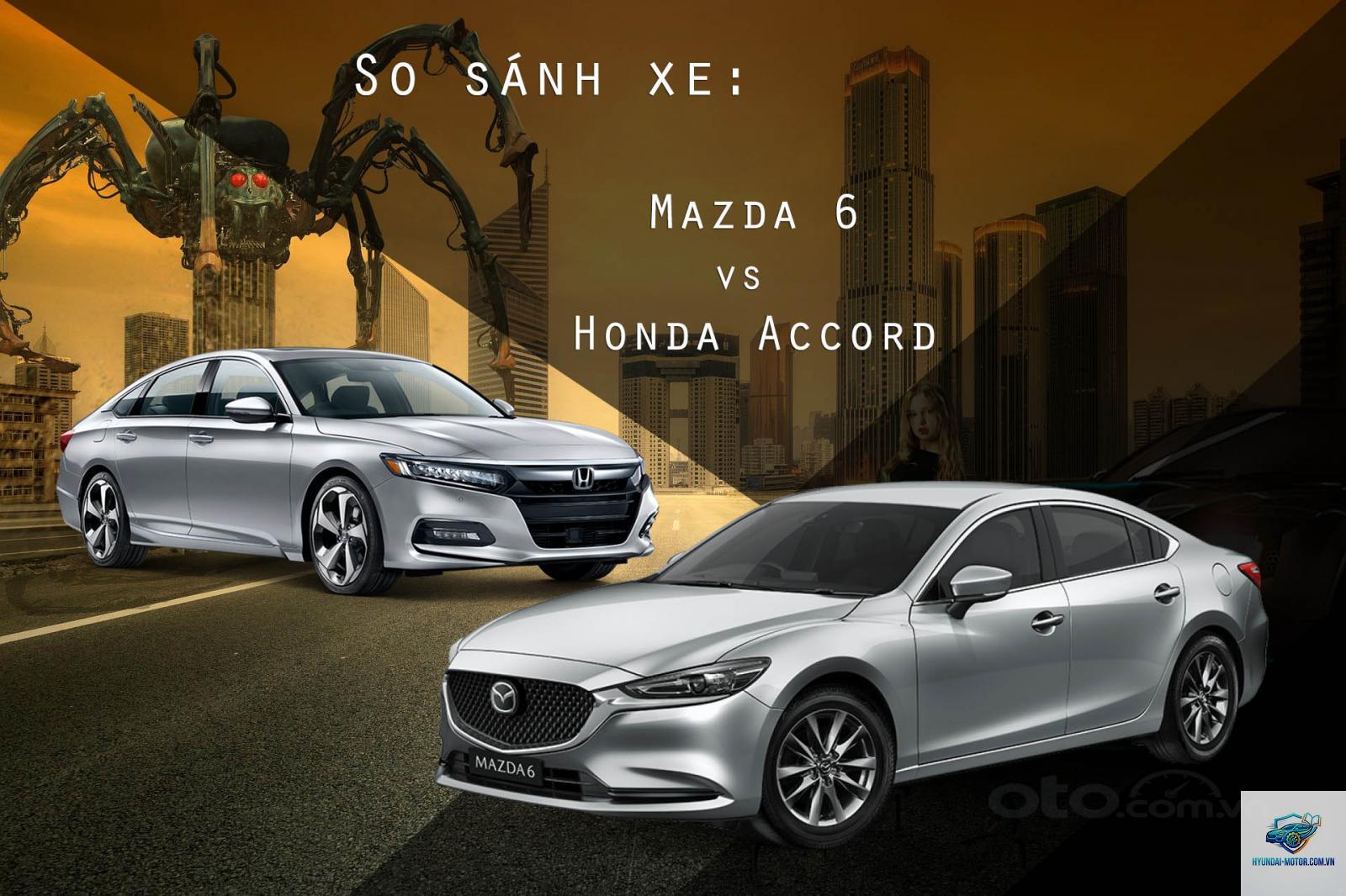 So sánh Honda Accord và Mazda6 - Hình 2