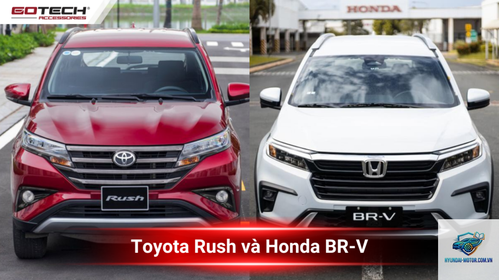 So sánh Honda BR-V và Toyota Rush