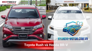 So sánh Honda BR-V và Toyota Rush