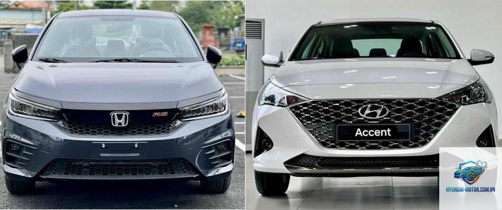 So sánh Honda City và Hyundai Accent - Hình 1