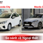 So sánh Honda City và Mazda2 Sedan