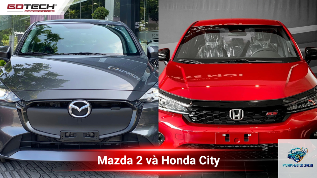 So sánh Honda City và Mazda2 Sedan - Hình 5