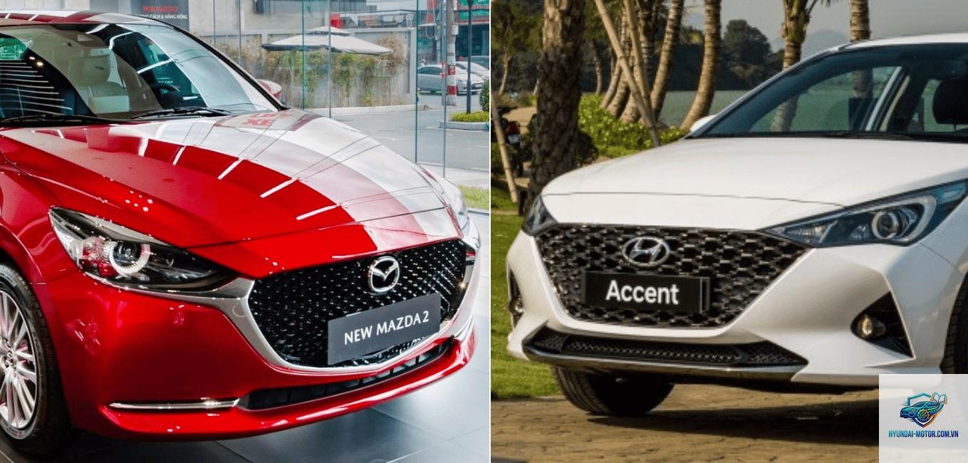 So sánh Hyundai Accent và Mazda2 Sedan - Hình 3