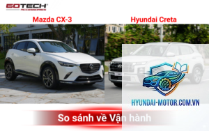 So sánh Hyundai Creta và Mazda CX-3