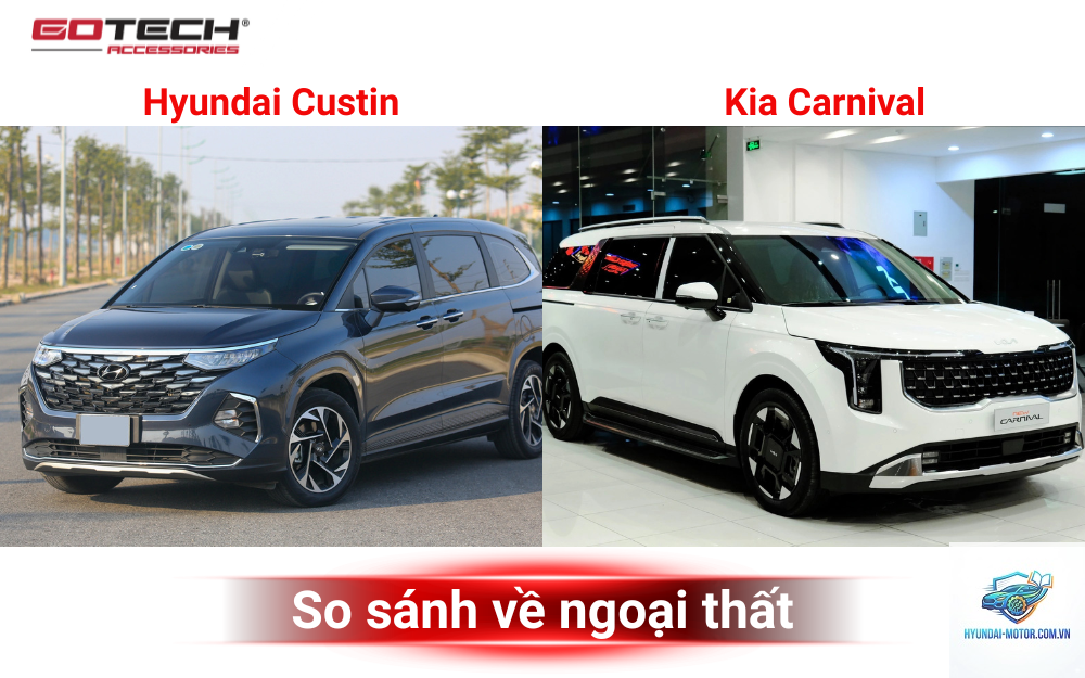 So sánh Hyundai Custin và Kia Carnival - Hình 3