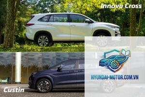 So sánh Hyundai Custin và Toyota Veloz Cross