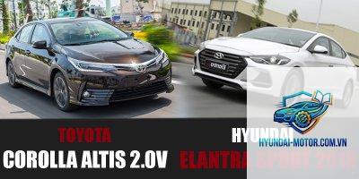 So sánh Hyundai Elantra và Toyota Corolla Altis - Hình 3
