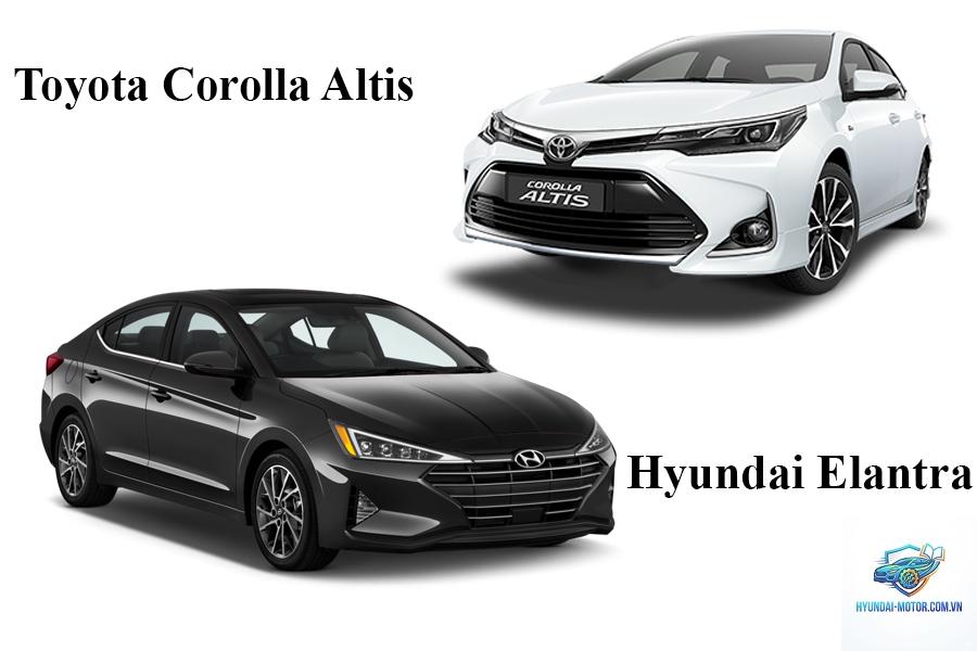 So sánh Hyundai Elantra và Toyota Corolla Altis - Hình 1