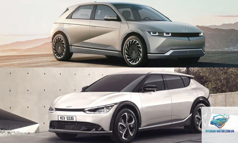 So sánh Hyundai Ioniq 5 và Kia EV6