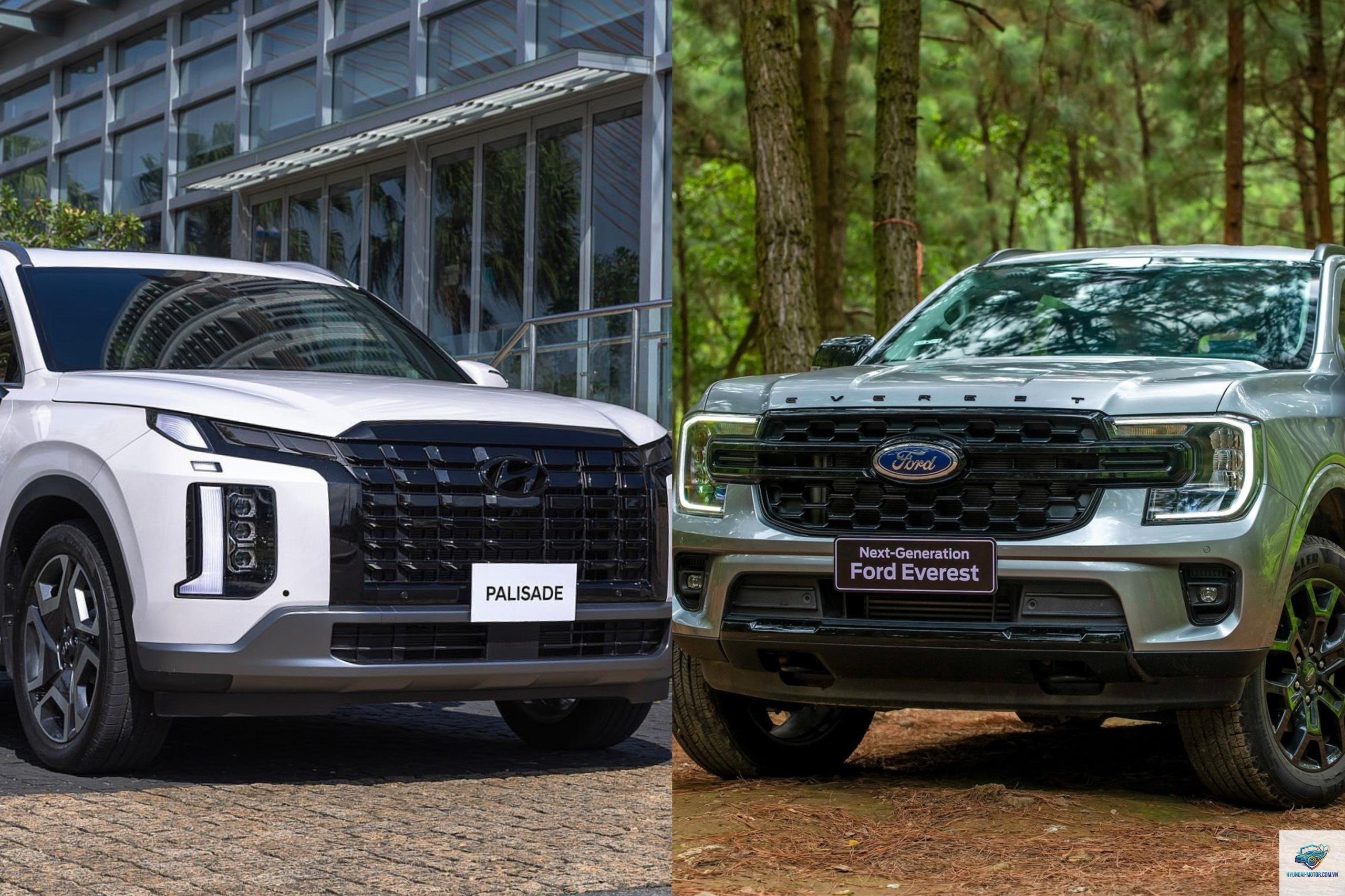 So sánh Hyundai Palisade và Ford Everest - Hình 1
