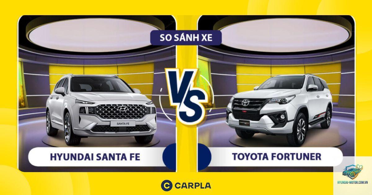 So sánh Hyundai Santa Fe và Toyota Fortuner - Hình 3