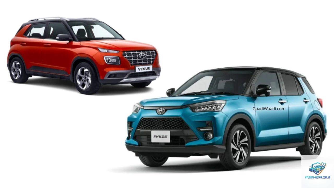 So sánh Hyundai Venue và Toyota Raize - Hình 4