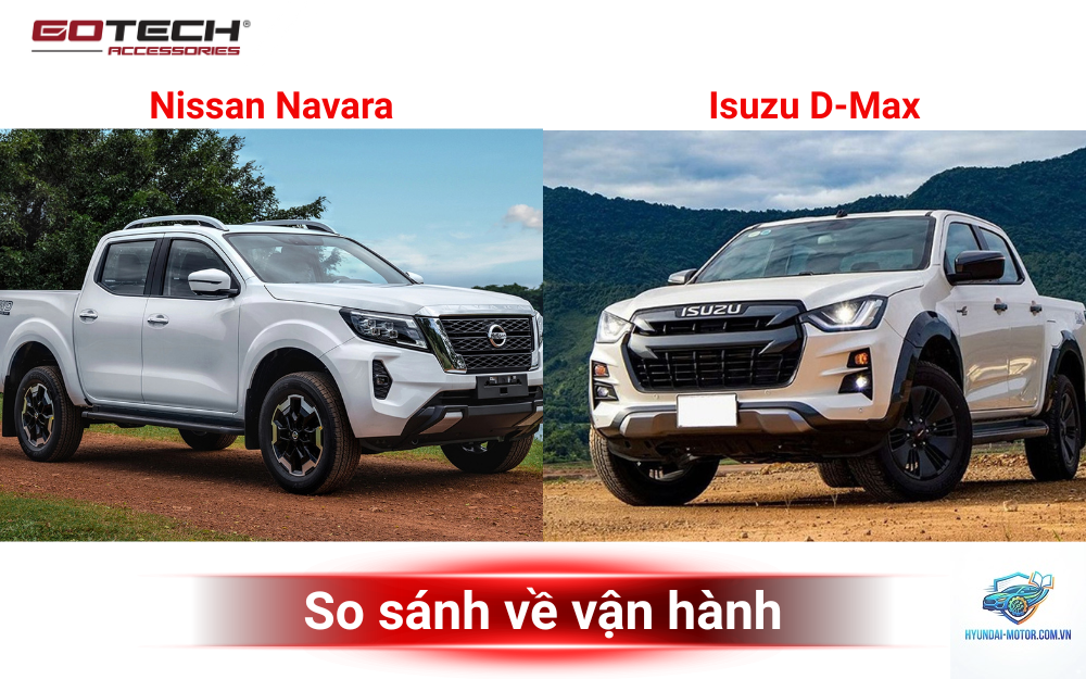 So sánh Isuzu D-Max và Nissan Navara - Hình 3