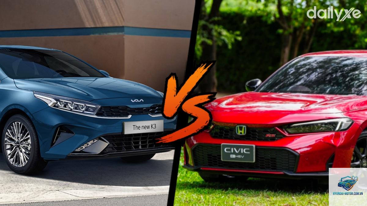 So sánh Kia K3 và Honda Civic - Hình 4
