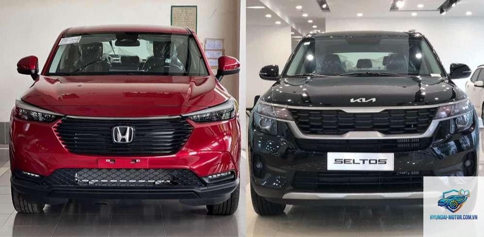 So sánh Kia Seltos và Honda HR-V