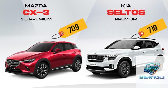 So sánh Kia Seltos và Mazda CX-3 - Hình 2