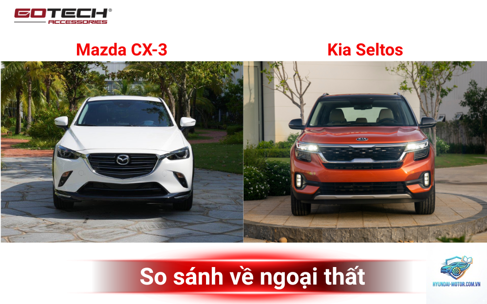 So sánh Kia Seltos và Mazda CX-3 - Hình 1