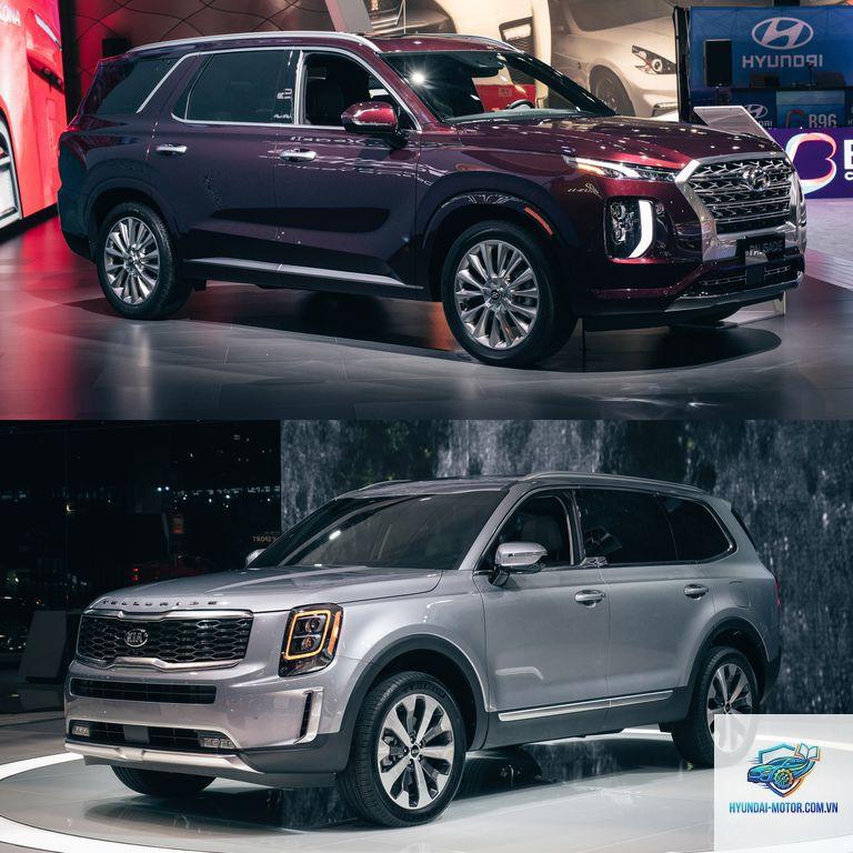 So sánh Kia Telluride và Hyundai Palisade - Hình 3
