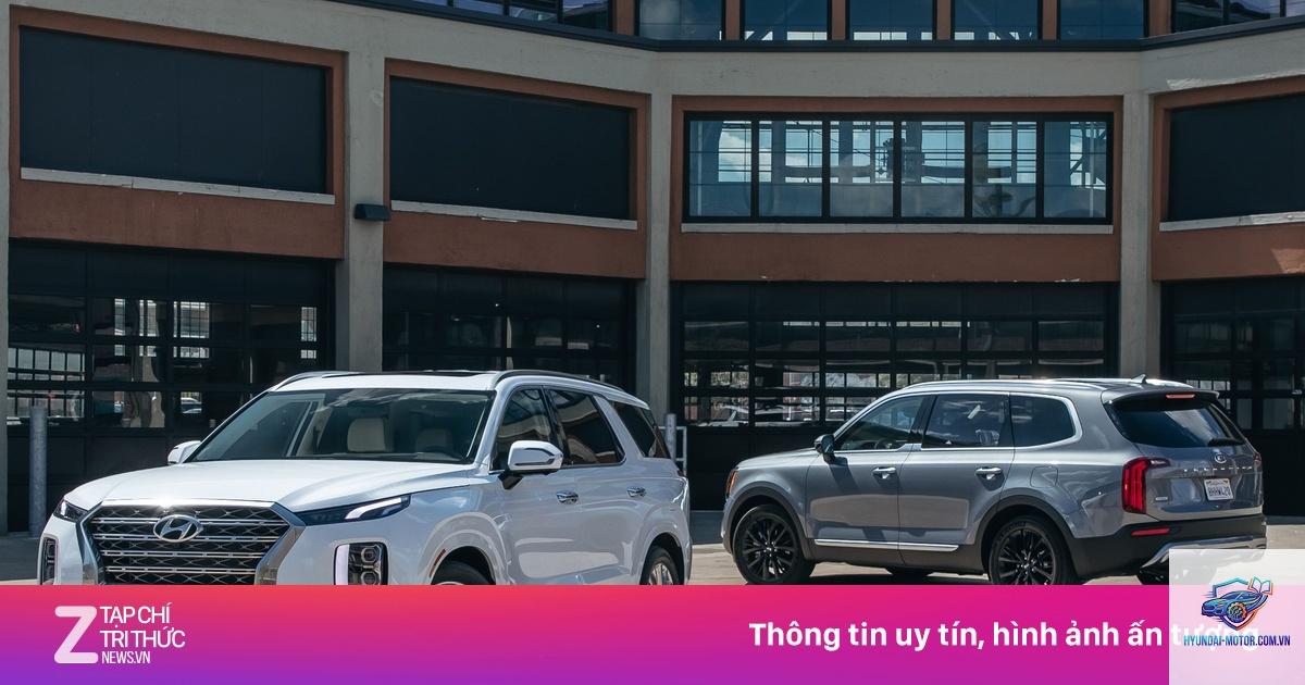 So sánh Kia Telluride và Hyundai Palisade - Hình 4