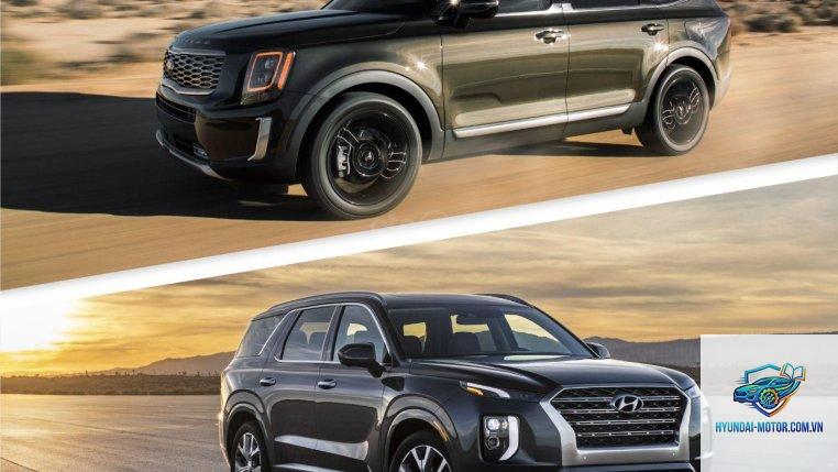 So sánh Kia Telluride và Hyundai Palisade