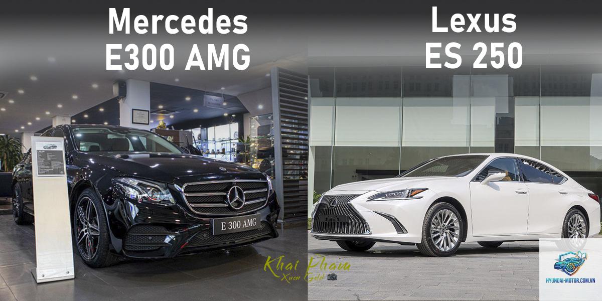 So sánh Lexus ES và Mercedes E-Class - Hình 2