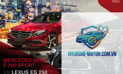 So sánh Lexus ES và Mercedes E-Class - Hình 3