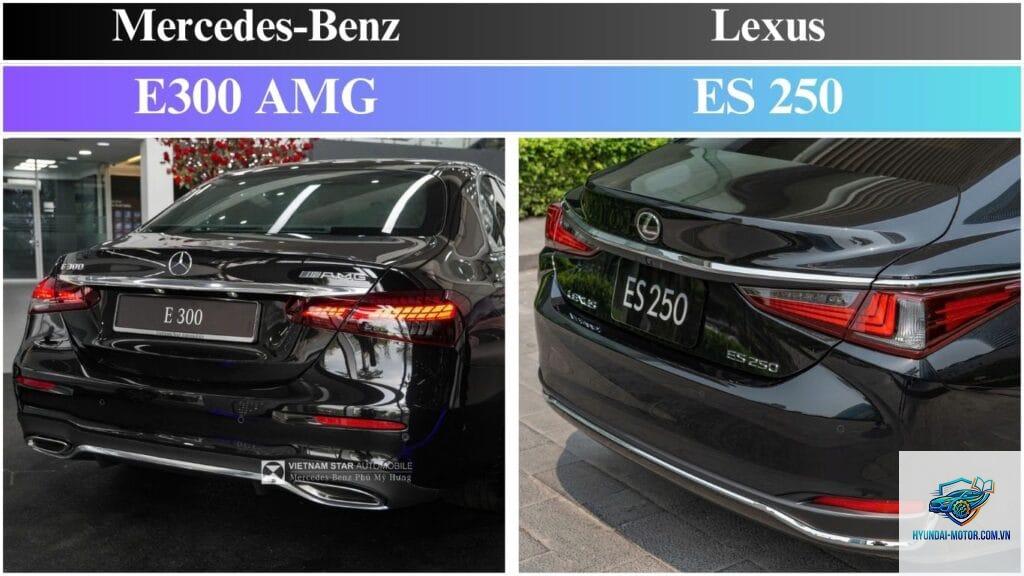 So sánh Lexus ES và Mercedes E-Class - Hình 4