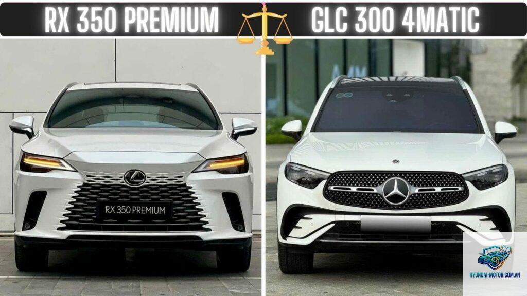 So sánh Lexus RX và Mercedes GLC