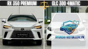 So sánh Lexus RX và Mercedes GLC