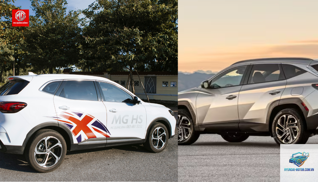 So sánh MG HS và Hyundai Tucson - Hình 2