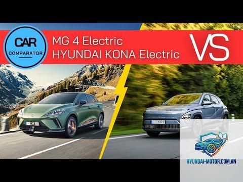 So sánh MG4 EV và Hyundai Kona Electric - Hình 2