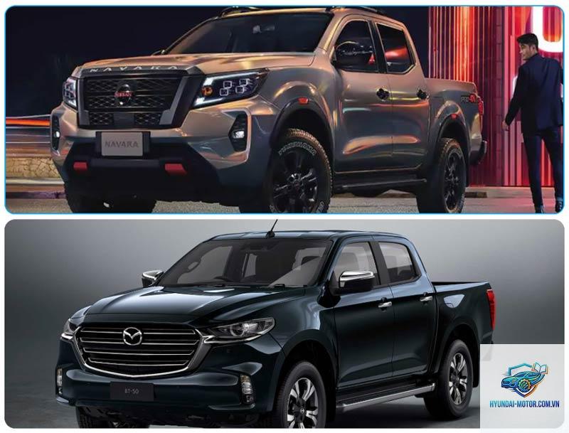 So sánh Mazda BT-50 và Nissan Navara - Hình 2
