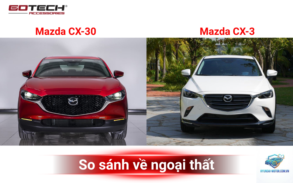 So sánh Mazda CX-3 và Mazda CX-30 - Hình 3