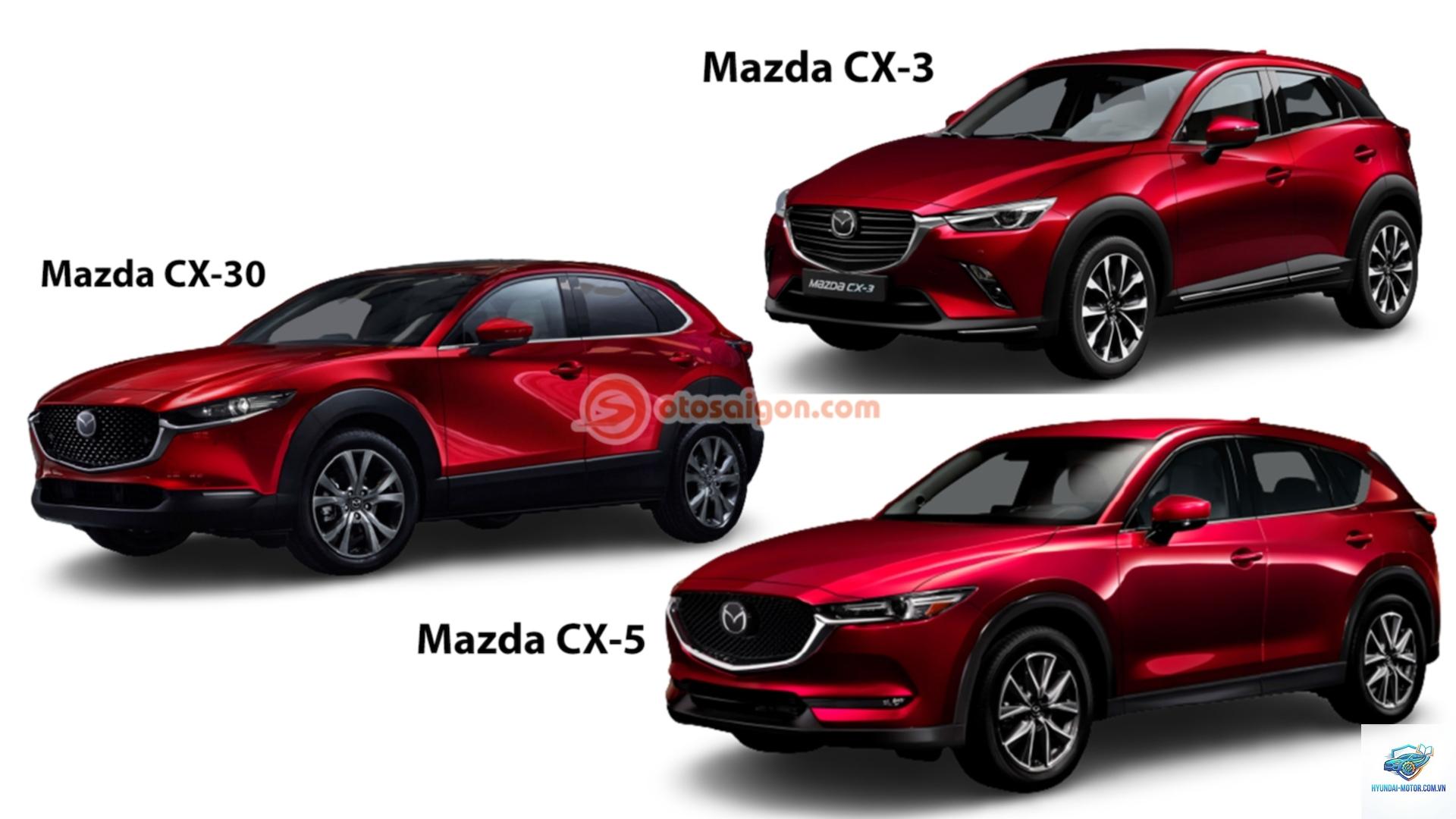 So sánh Mazda CX-3 và Mazda CX-30 - Hình 5